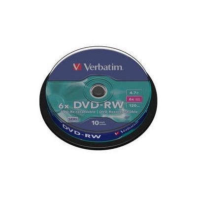 Verbatim Dvd Rw Matt Silver 6x Kopen Centralpoint