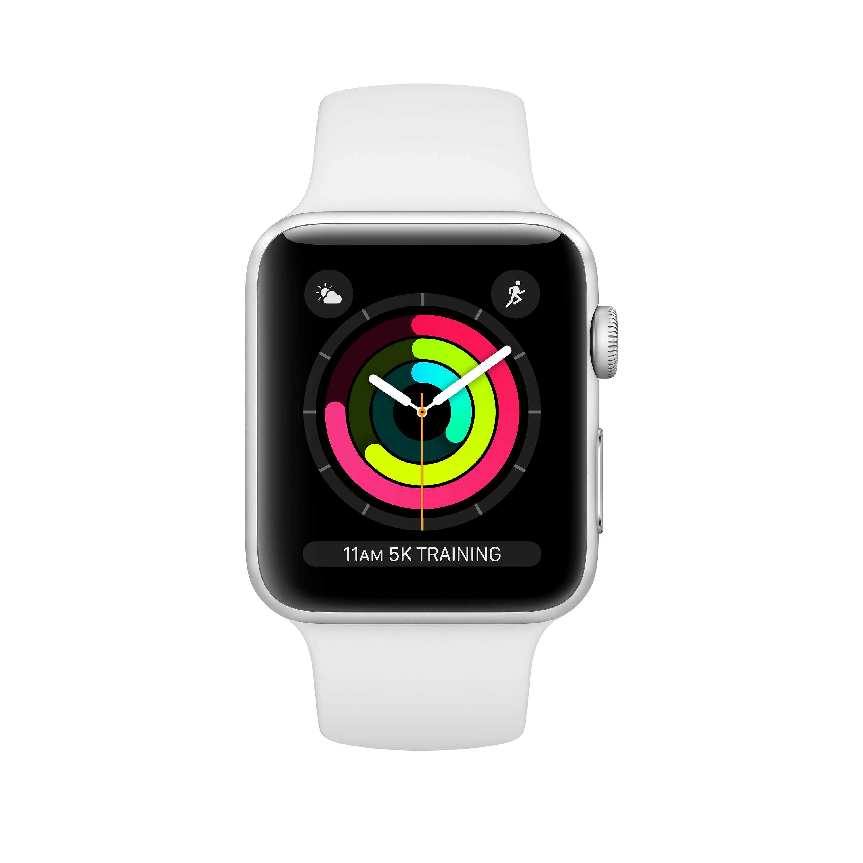 Apple Series 3 Silver Aluminium 42mm (MTF22ZD/A) kopen » Centralpoint