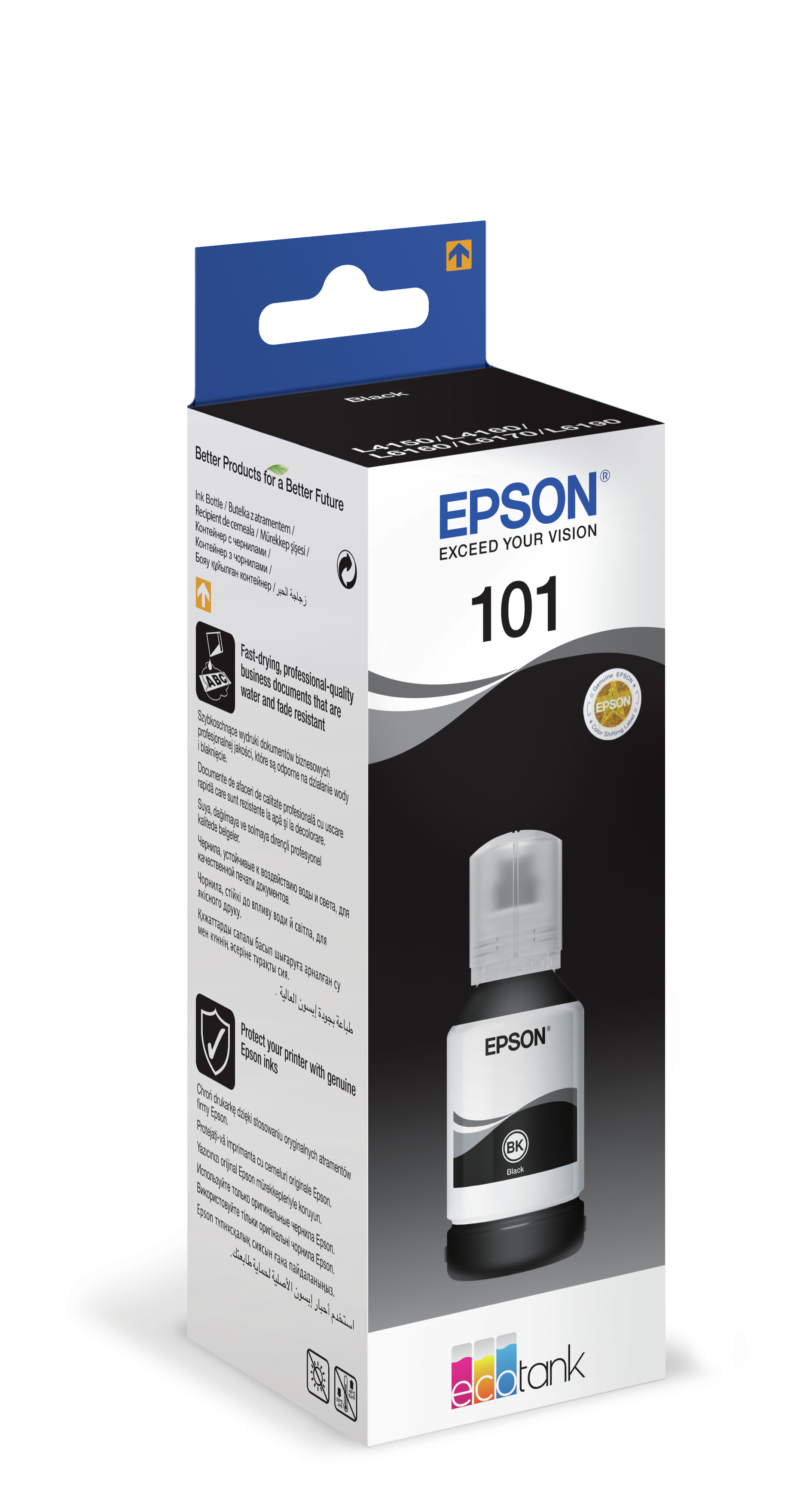 Epson 101 EcoTank Black (C13T03V14A) kopen » Centralpoint