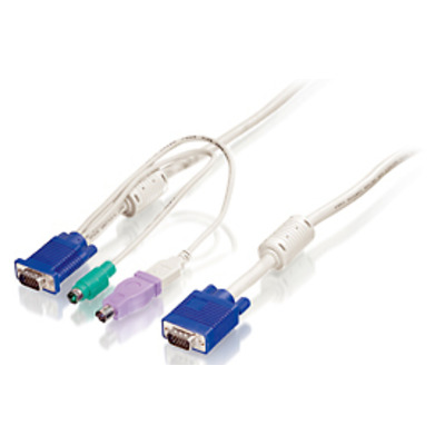 LevelOne ACC-2103 toetsenbord-video-muis (kvm) kabel