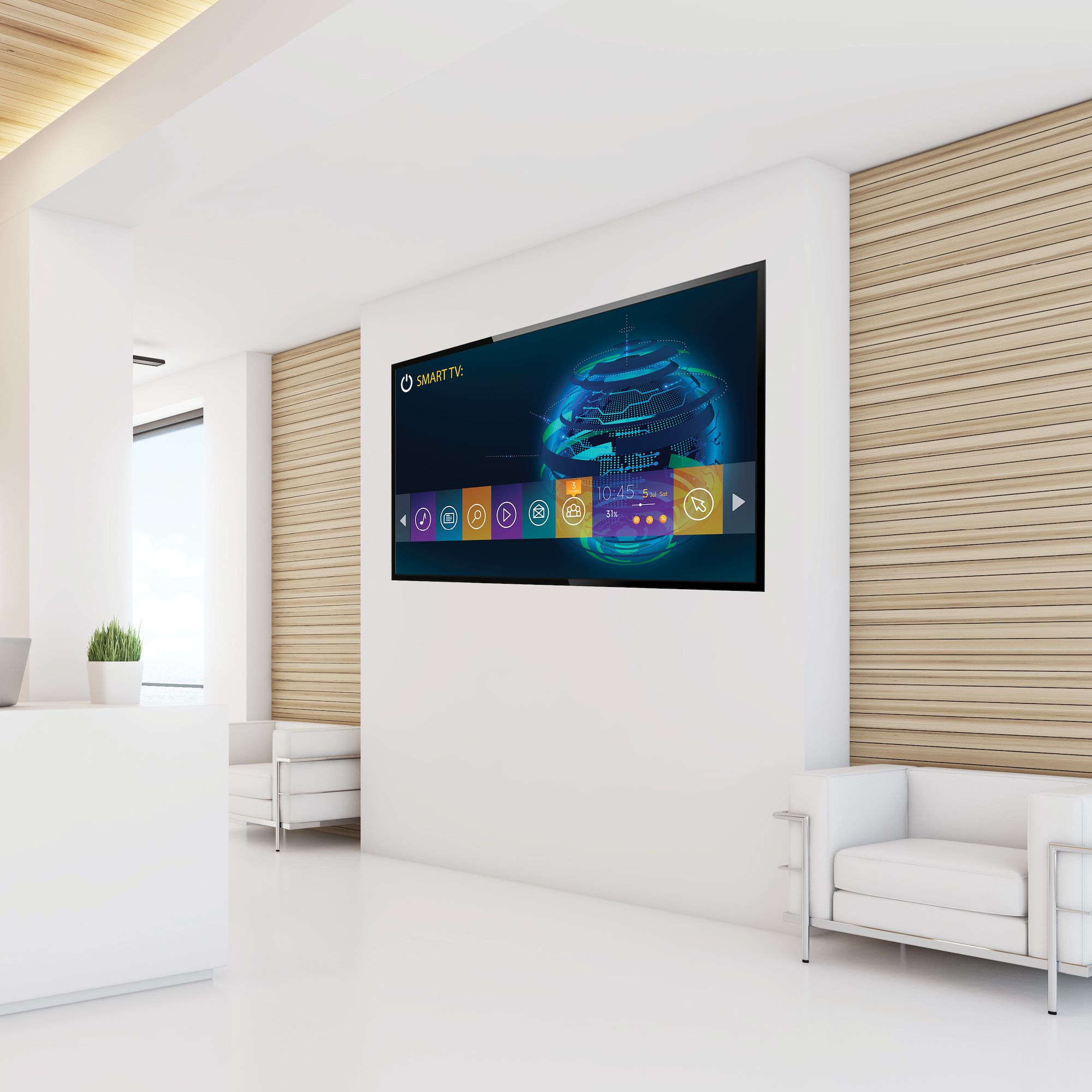 bezoek Goed gevoel verontschuldiging StarTech.com TV muurbeugel voor 32" tot 75" LCD, LED of plasma platte  televisie (FLATPNLWALL) kopen » Centralpoint