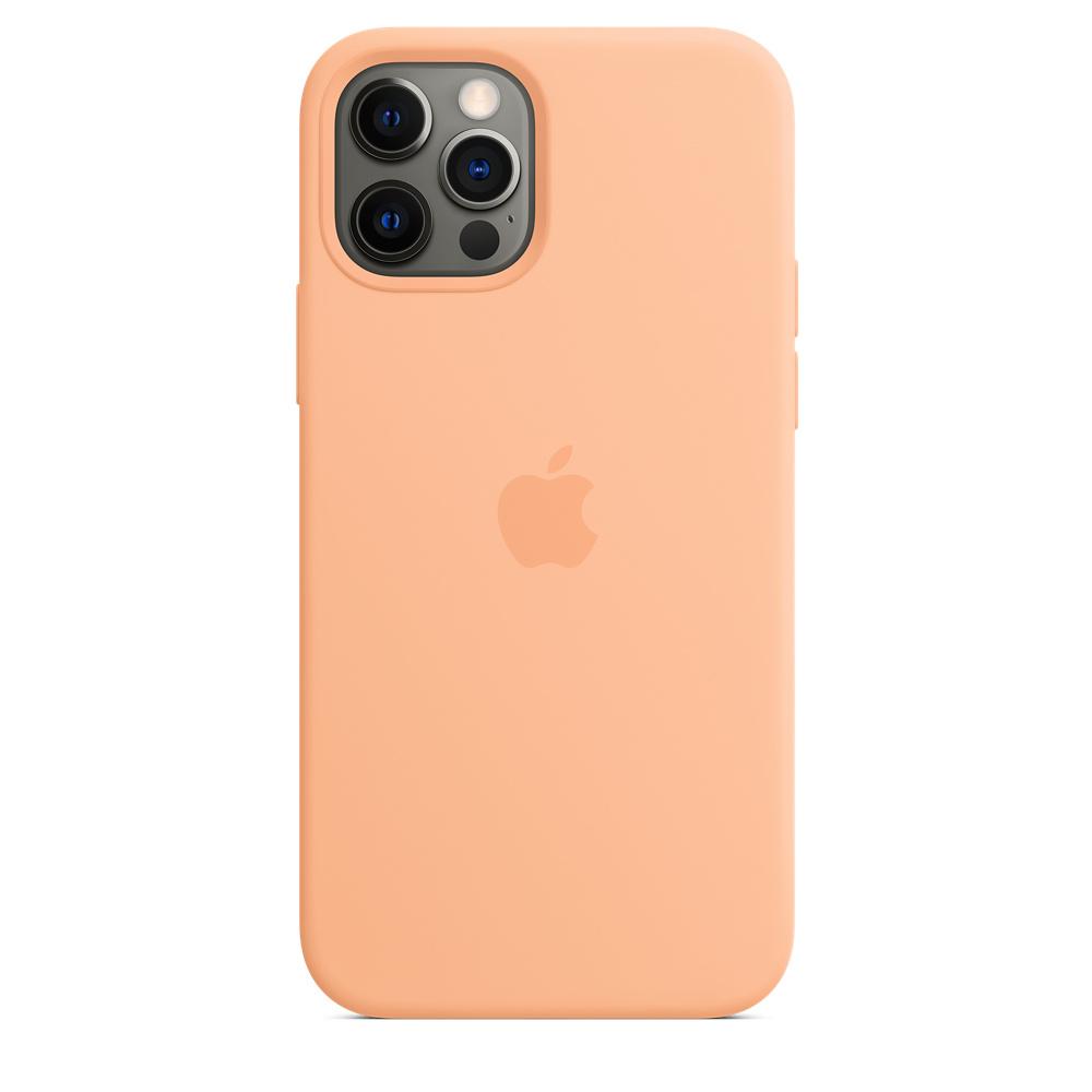 Nageslacht Profetie Onafhankelijkheid Apple Siliconenhoesje met MagSafe voor iPhone 12 | 12 Pro - Cantaloupe  (MK023ZM/A) kopen » Centralpoint
