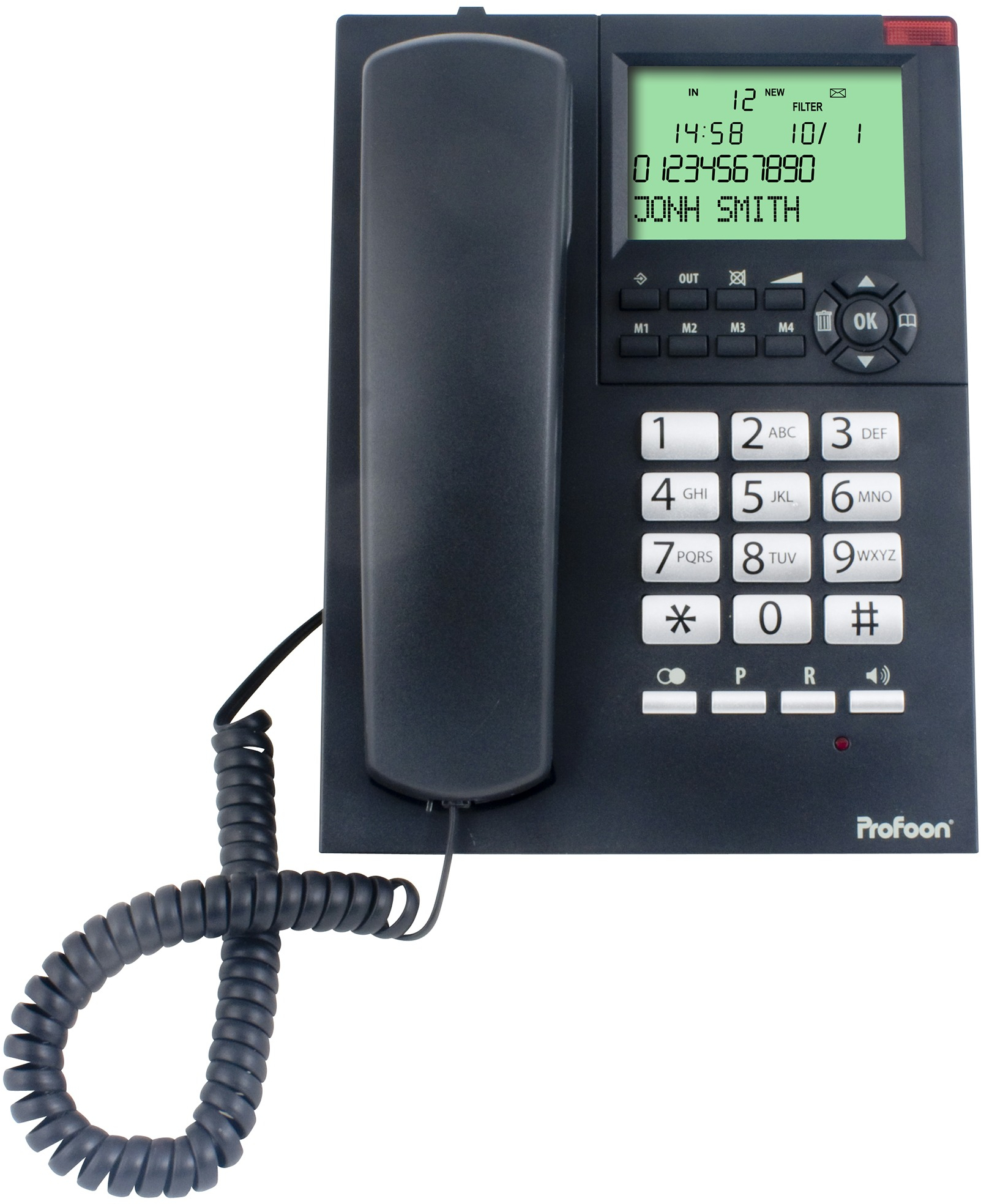 Uitstekend democratische Partij baard Profoon TX-325 Bureautelefoon, LCD, Zwart (TX-325) kopen » Centralpoint
