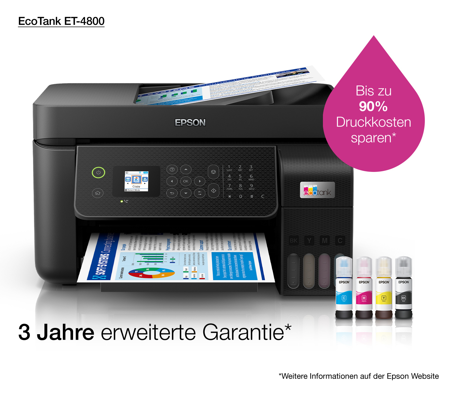 Epson EcoTank EcoTank ET-4800 (C11CJ65402) kopen » Centralpoint