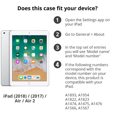 Accezz iPad201750051602 toetsenborden voor mobiel apparaat