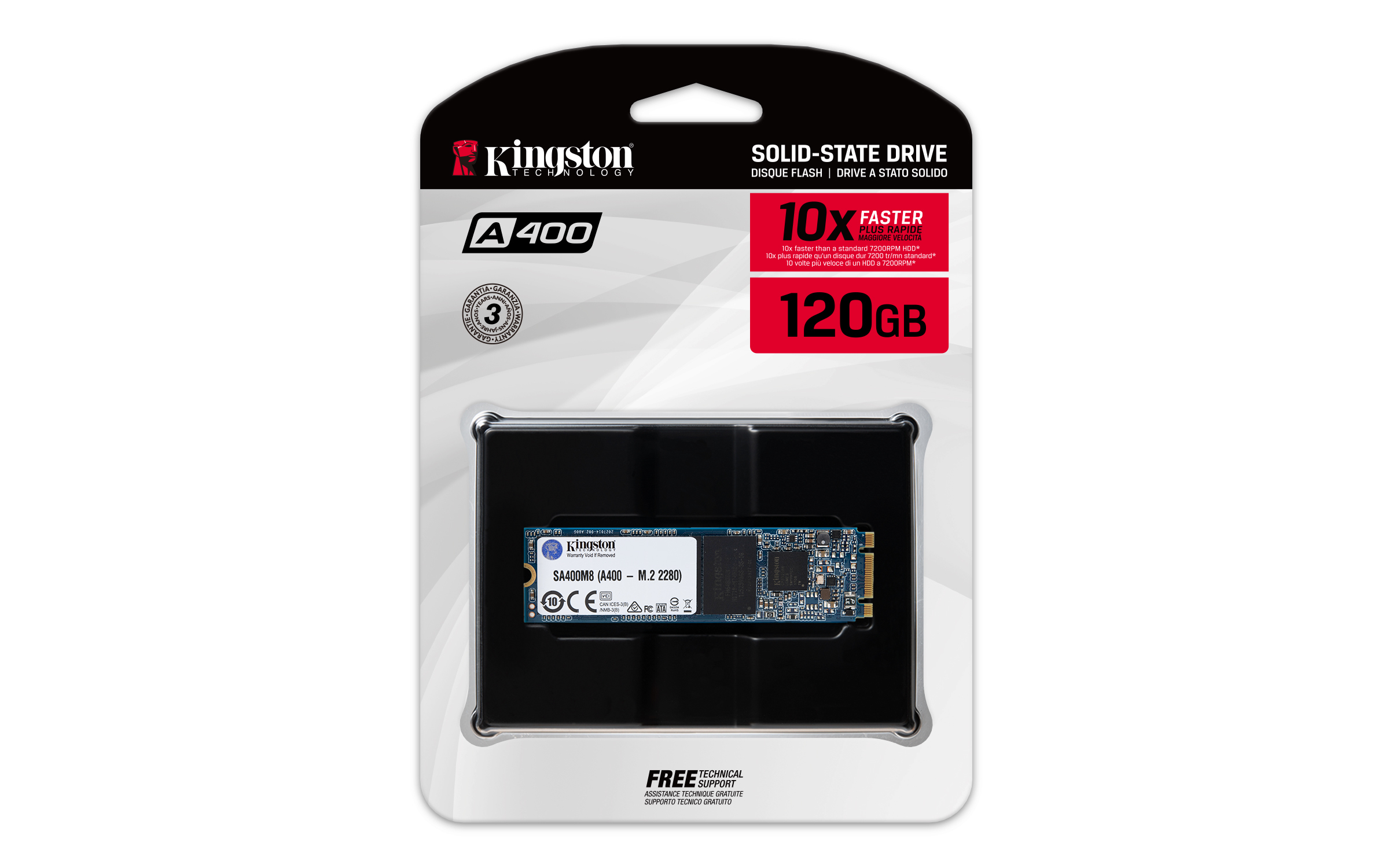 Kingston Technology A400 (SA400M8/120G) kopen » Centralpoint